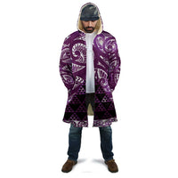 Matariki New Zealand Cloak NZ Niho Taniwha Maori New Year Purple Galaxy LT14 - Polynesian Pride