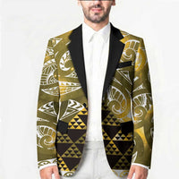 Matariki New Zealand Blazer NZ Niho Taniwha Maori New Year Yellow Galaxy