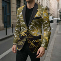 Matariki New Zealand Blazer NZ Niho Taniwha Maori New Year Yellow Galaxy