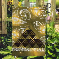 Matariki New Zealand Garden Flag NZ Niho Taniwha Maori New Year Yellow Galaxy