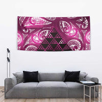 Matariki New Zealand Tapestry NZ Niho Taniwha Maori New Year Pink Galaxy LT14 - Polynesian Pride