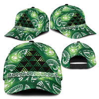 Matariki New Zealand Classic Cap NZ Niho Taniwha Maori New Year Green Galaxy LT14 - Polynesian Pride