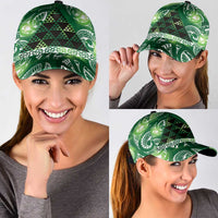 Matariki New Zealand Classic Cap NZ Niho Taniwha Maori New Year Green Galaxy LT14 - Polynesian Pride