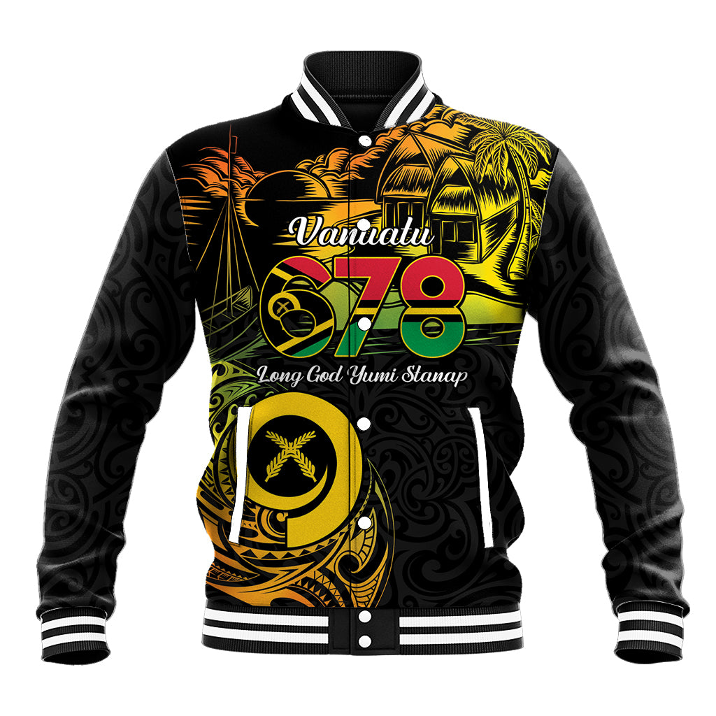 Personalised Vanuatu 678 Baseball Jacket Proud To Be A Ni-Van