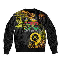 Personalised Vanuatu 678 Bomber Jacket Proud To Be A Ni-Van