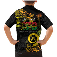 Personalised Vanuatu 678 Family Matching Mermaid Dress and Hawaiian Shirt Proud To Be A Ni-Van