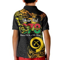 Personalised Vanuatu 678 Kid Polo Shirt Proud To Be A Ni-Van