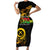 Personalised Vanuatu 678 Short Sleeve Bodycon Dress Proud To Be A Ni-Van