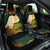 Vanuatu Triton's Trumpet Car Seat Cover Tropical Flowers Vanuatuan Map