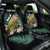 Personalised New Zealand Kakapo Car Seat Cover Aotearoa Fern With Manuka