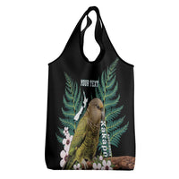Personalised New Zealand Kakapo Grocery Bag Aotearoa Fern With Manuka