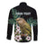 Personalised New Zealand Kakapo Long Sleeve Button Shirt Aotearoa Fern With Manuka