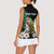 Personalised New Zealand Kakapo Women Sleeveless Polo Shirt Aotearoa Fern With Manuka