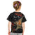 Personalised New Zealand Kea Kid T Shirt Nestor Notabilis With Harakeke Maori Pattern