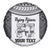 Custom Fiji Tapa Rugby Spare Tire Cover Flying Fijian Black And White Version