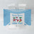 Custom Fiji Tapa Rugby Tablecloth Flying Fijian Blue And White Version