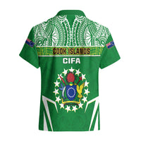Cook Islands Football Hawaiian Shirt Go Kuki Airani Polynesian Sporty Style LT14 - Polynesian Pride