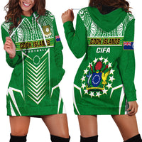Cook Islands Football Hoodie Dress Go Kuki Airani Polynesian Sporty Style LT14 - Polynesian Pride