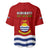 Kiribati Football Baseball Jersey Polynesian Pattern Mix Kiribatian Flag LT14 - Polynesian Pride
