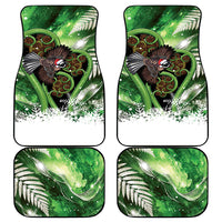 Piwakawaka New Zealand Christmas In July Car Mats NZ Aroha Koru Fern Marble Vibes