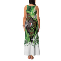 Piwakawaka New Zealand Christmas In July Family Matching Tank Maxi Dress and Hawaiian Shirt NZ Aroha Koru Fern Marble Vibes