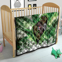 Piwakawaka New Zealand Christmas In July Quilt NZ Aroha Koru Fern Marble Vibes