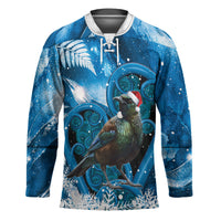 Tui Bird New Zealand Christmas In July Hockey Jersey NZ Aroha Koru Fern Marble Vibes