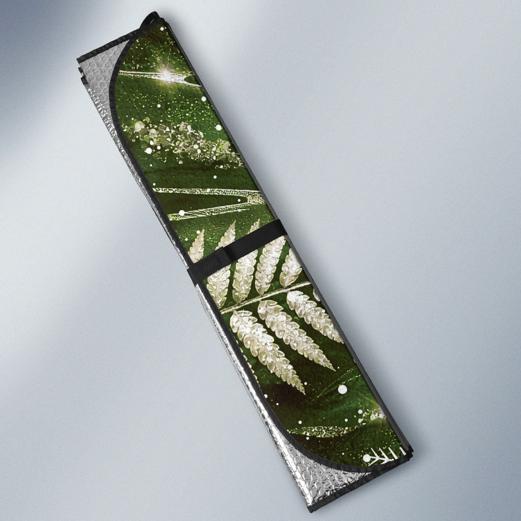 Kakapo New Zealand Christmas In July Auto Sun Shade NZ Aroha Koru Fern Marble Vibes
