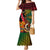 Vanuatu and Papua New Guinea Mermaid Dress Vanuatuan With PNG Polynesian Pattern LT14 Women Black - Polynesian Pride