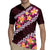 Pink Polynesia Rugby Jersey Plumeria With Hibiscus Pattern Tropical Vibes