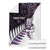 New Zealand Silver Fern Rugby Custom Blanket Go All Black Purple Maori Paua Shell - Polynesian Pride