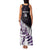 New Zealand Silver Fern Rugby Custom Family Matching Tank Maxi Dress and Hawaiian Shirt Go All Black Purple Maori Paua Shell - Polynesian Pride