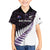 New Zealand Silver Fern Rugby Custom Hawaiian Shirt Go All Black Purple Maori Paua Shell - Polynesian Pride