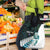 New Zealand Silver Fern Rugby Custom Grocery Bag Go All Black Turquoise Maori Paua Shell - Polynesian Pride