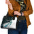 New Zealand Silver Fern Rugby Custom Shoulder Handbag Go All Black Turquoise Maori Paua Shell - Polynesian Pride