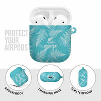 New Zealand Silver Fern Rugby Custom AirPods Case Go Aotearoa Champions Turquoise Version - Polynesian Pride