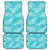 New Zealand Silver Fern Rugby Custom Car Mats Go Aotearoa Champions Turquoise Version - Polynesian Pride