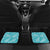 New Zealand Silver Fern Rugby Custom Car Mats Go Aotearoa Champions Turquoise Version - Polynesian Pride