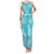 New Zealand Silver Fern Rugby Custom Family Matching Tank Maxi Dress and Hawaiian Shirt Go Aotearoa Champions Turquoise Version - Polynesian Pride