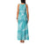 New Zealand Silver Fern Rugby Custom Family Matching Tank Maxi Dress and Hawaiian Shirt Go Aotearoa Champions Turquoise Version - Polynesian Pride
