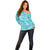 New Zealand Silver Fern Rugby Custom Off Shoulder Sweater Go Aotearoa Champions Turquoise Version - Polynesian Pride