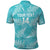New Zealand Silver Fern Rugby Custom Polo Shirt Go Aotearoa Champions Turquoise Version - Polynesian Pride