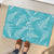 New Zealand Silver Fern Rugby Custom Rubber Doormat Go Aotearoa Champions Turquoise Version - Polynesian Pride