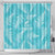 New Zealand Silver Fern Rugby Custom Shower Curtain Go Aotearoa Champions Turquoise Version - Polynesian Pride