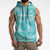 New Zealand Silver Fern Rugby Custom Sleeveless Hoodie Go Aotearoa Champions Turquoise Version - Polynesian Pride