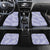 New Zealand Silver Fern Rugby Custom Car Mats Go Aotearoa Champions Purple Version - Polynesian Pride