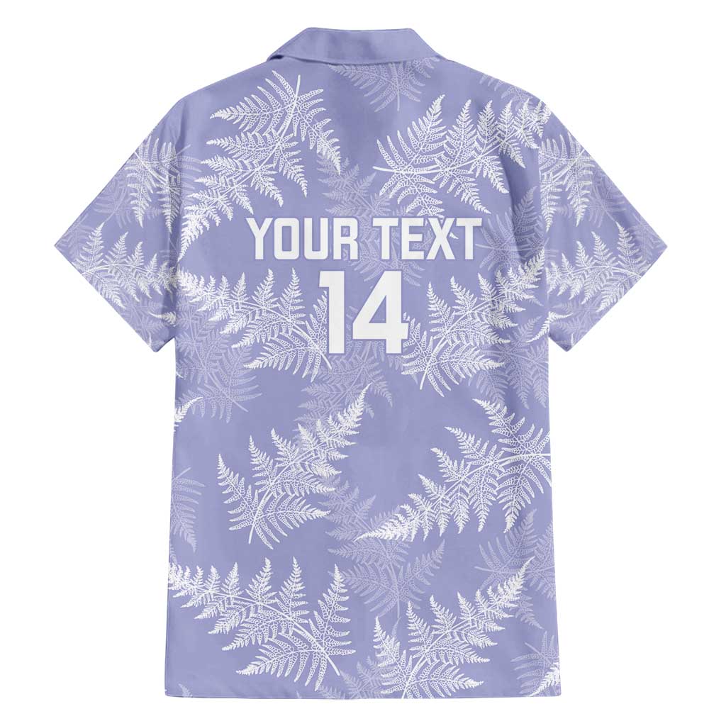 New Zealand Silver Fern Rugby Custom Family Matching Long Sleeve Bodycon Dress and Hawaiian Shirt Go Aotearoa Champions Purple Version - Polynesian Pride