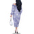 New Zealand Silver Fern Rugby Custom Family Matching Off The Shoulder Long Sleeve Dress and Hawaiian Shirt Go Aotearoa Champions Purple Version - Polynesian Pride
