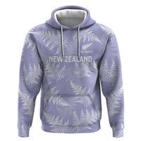 New Zealand Silver Fern Rugby Custom Hoodie Go Aotearoa Champions Purple Version - Polynesian Pride