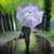 New Zealand Silver Fern Rugby Custom Umbrella Go Aotearoa Champions Purple Version - Polynesian Pride